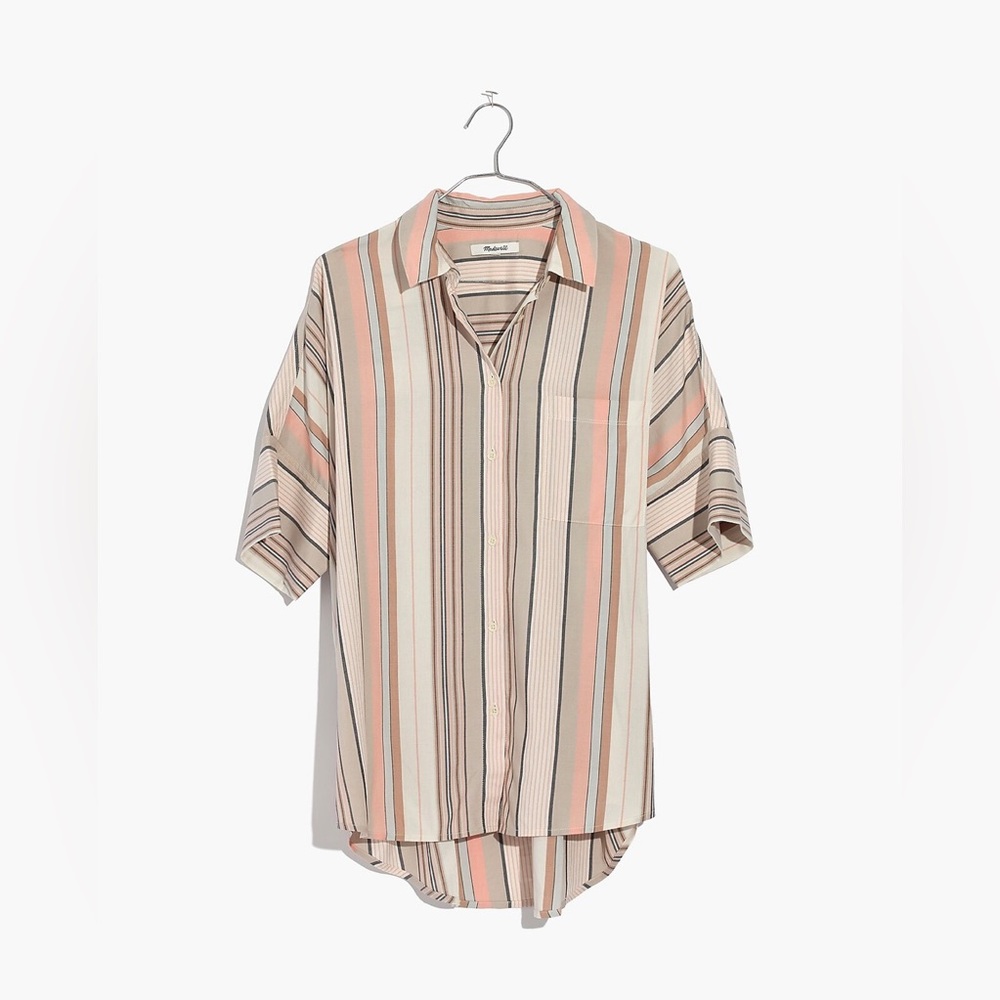 Madewell Courier Shirt in Aldwin Stripe